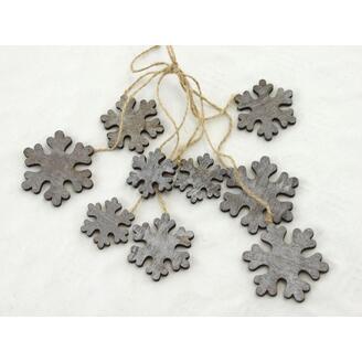 VLOČKA DŘEVO 9ks 6-5-4cm*PŘÍRODNÍ