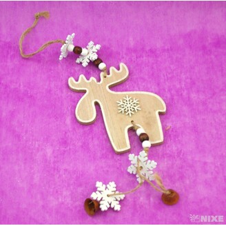 ZÁVĚS D SOB 13x12cm*PŘÍRODNÍ