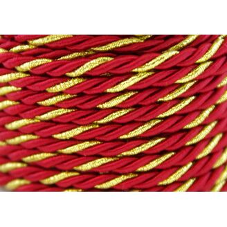 PROVÁZEK 3mmx10m*BORDOVÁ+ZLATÁ