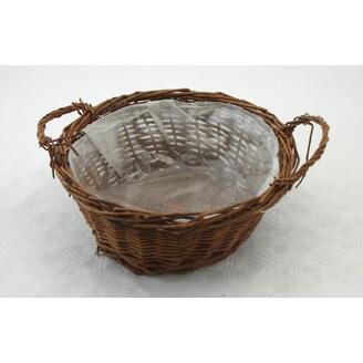 MISKA KRUH 22x8cm*HNĚDÁ