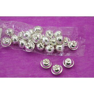 ROLNIČKY 3cm 20ks* STŘÍBRNÁ