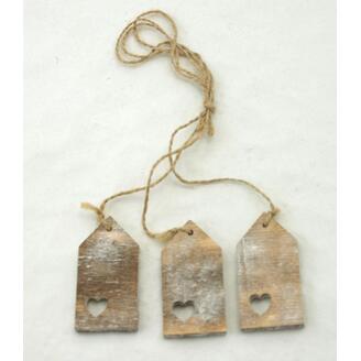 VISAČKA D 3ks 7x3,5cm*PŘÍRODNÍ