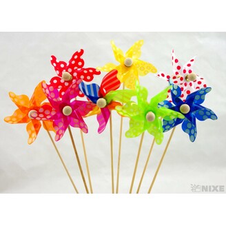 ZÁPICH VĚTRNÍK 7x23cm 6ks*MIX BAREV V+