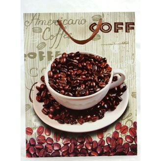 TAŠKA P KÁVA 31x40x12cm*HNĚDÁ