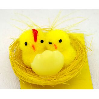 KUŘÁTKA 2,5cm 12ks*ŽLUTÁ