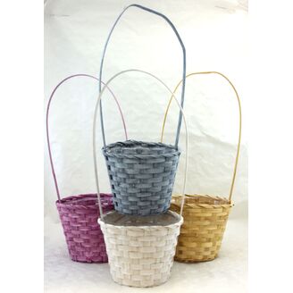 KOŠ PROUTĚNÝ 13x16x46cm*MIX BAREV