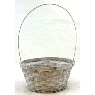 KOŠ PROUTĚNÝ 11x24x36cm*ŠEDÁ