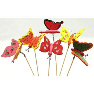 ZÁPICH MOTÝL 5x27cm 12ks*MIX BAREV