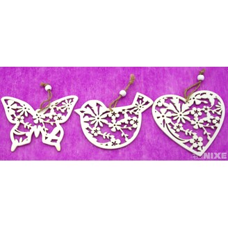 ZÁVĚS DŘEVO MIX 11x14cm*