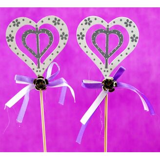 ZÁPICH SRDCE 12ks 7x36cm*