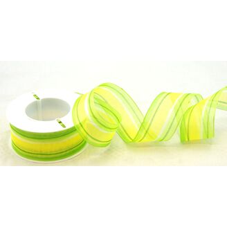 STUHA PROUŽEK 40mmx20m*ZELENÁ+ŽLUTÁ 210