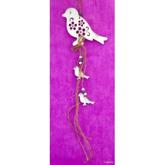 ZÁVĚS D PTÁČEK 11x35cm*MIX BAREV