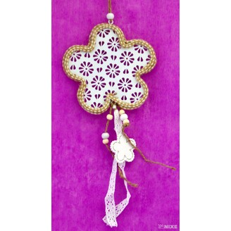 ZÁVĚS KVĚT PLECH 12cm*