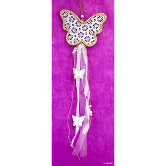 ZÁVĚS MOTÝL PLECH 15x50cm*