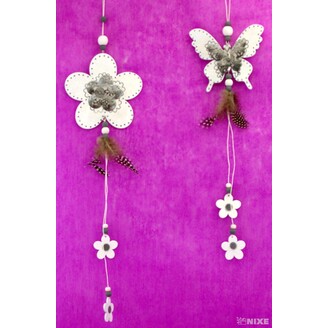 ZÁVĚS DŘEVO MIX 12x40cm*