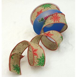 TALAHI 40mmx10yd*PŘÍRODNÍ+ZELENÁ R001