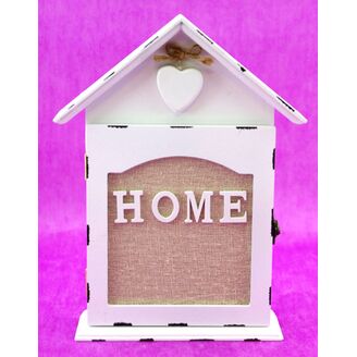 SKŘÍŇKA NA KLÍČE 28x16x3cm*BÍLÁ