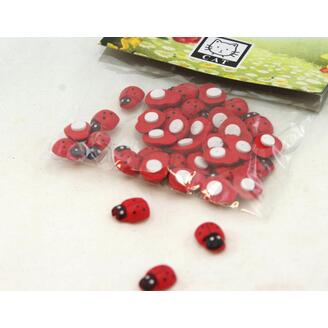 BERUŠKA NALEPOVACÍ 1,5cm 36ks*ČERVENÁ