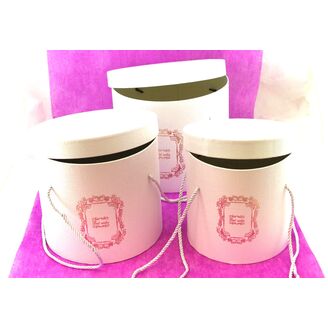 KVĚTINOVÝ BOX pr. 24x19cm 21x18 18x17*MIX BAREV