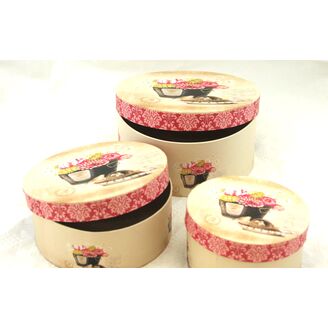 KVĚTINOVÝ BOX MIX pr. 19x8cm 16x6,5 13x5*