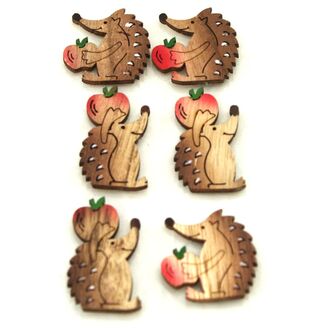 PODZIM NALEPOVACÍ MIX 3x3cm 6ks*