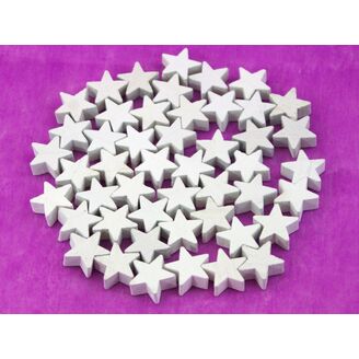 VÁNOCE MIX 2,5cm 48ks*BÍLÁ