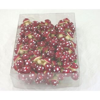 ZÁPICH MUCHOMŮRKA 2,5x10,5cm 144ks*ČERVENÁ