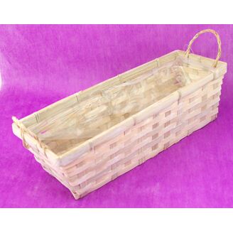 MISKA OBDÉLNÍK 31x12x9cm*BÍLÁ