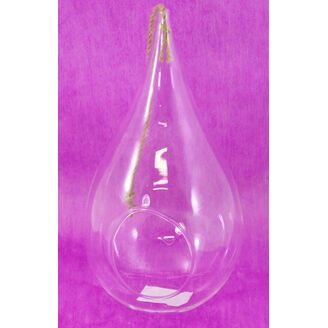 ZÁVĚS SKLO KAPKA 36cm* 