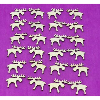 SOB DŘEVO 5x4cm 24ks*PŘÍRODNÍ