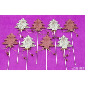 ZÁPICH STROMEK 8x26cm 8ks*MIX BAREV