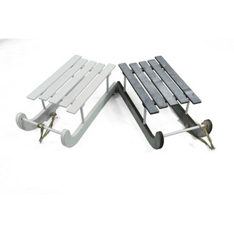 SÁŇKY DŘEVO 38cm*MIX BAREV