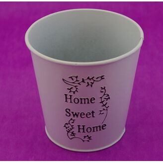 PLECHOVÝ OBAL 11x11,5cm*BÍLÁ