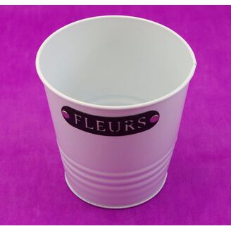 PLECHOVÝ OBAL 12,5x13cm*BÍLÁ