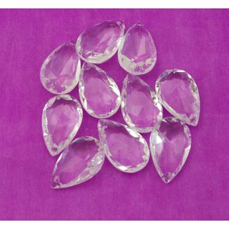 SLZA NAVL. AKRYL 4cm 10ks*PRŮHLEDNÁ