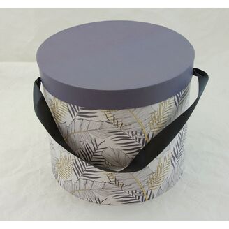 KVĚTINOVÝ BOX pr. 23x21cm 22x20 20x18*MODRÁ