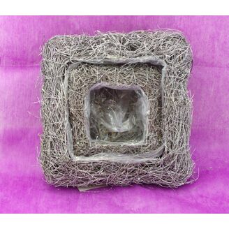 OBAL RÉVA 27x27cm 17x17*STŘÍBRNÁ