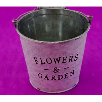 PLECHOVÝ KBELÍK 11x11,5cm*BÍLÁ