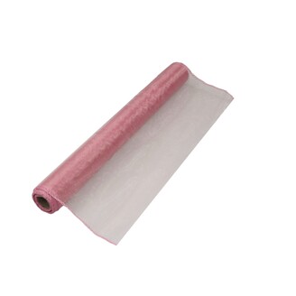 ORGANZA 39cmx8m*STARORŮŽOVÁ