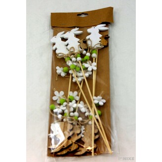 ZÁPICH ZAJÍC 6ks 6x30cm*MIX BAREV