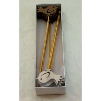 ZÁPICH PTÁČEK 7x30cm 16ks*MIX BAREV