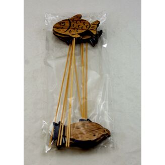 ZÁPICH RYBY 10x31cm 9ks*MIX BAREV