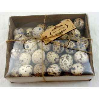 VAJÍČKA KŘEP. 3cm 48ks*PŘÍRODNÍ