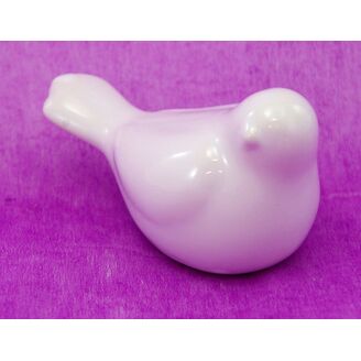 PTÁČEK KERAMIKA 9x5,5cm*BÍLÁ