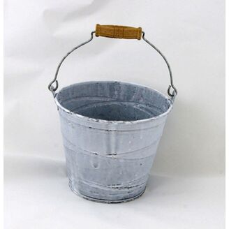 PLECHOVÝ KBELÍK 13x11cm*BÍLÁ