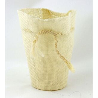 OBAL JUTA 16cm*BÍLÁ