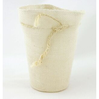 OBAL JUTA 18cm*BÍLÁ