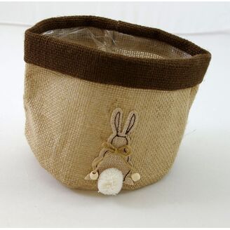 OBAL JUTA ZAJÍC 13x12cm*