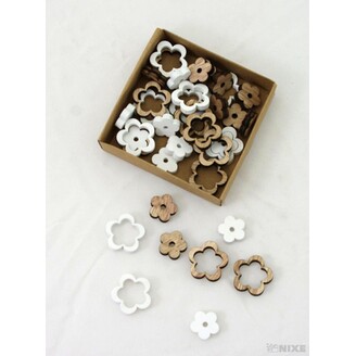 KVÍTEK 1,5-2,5cm 36ks*MIX BAREV