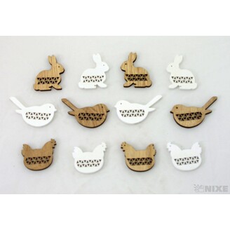 MIX VELIKONOCE 4,5cm 12ks*